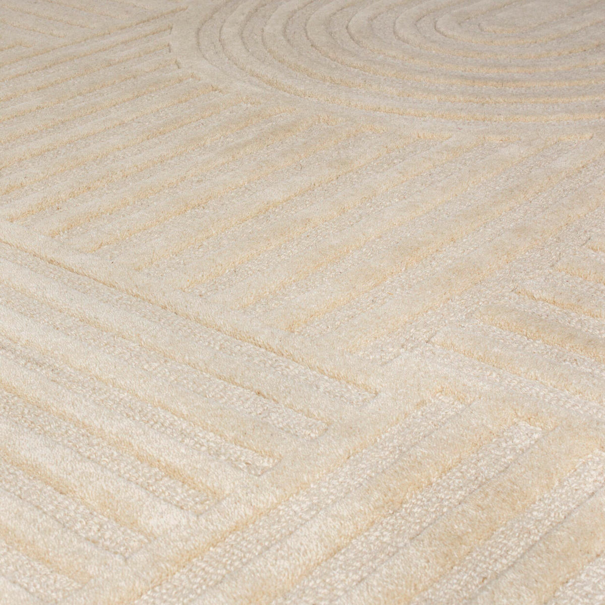 WOLLTEPPICH 230/160 cm Naturfarben  - Naturfarben, Basics, Textil (230/160cm) - Xora