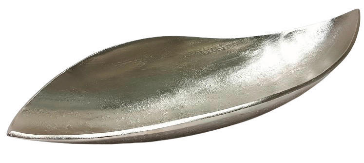 DEKORAČNÍ MISKA - barvy niklu, Basics, kov (35/12/8,5cm) - Ambia Home