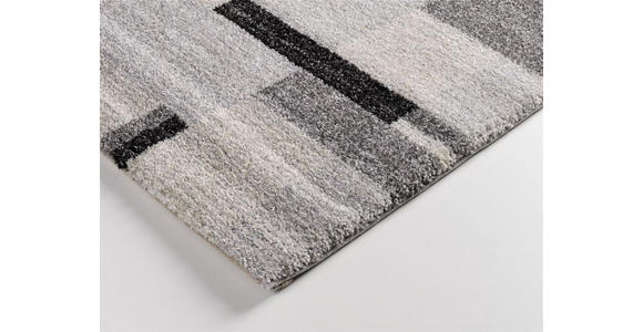 WEBTEPPICH 200/250 cm Palazzo Bloc Grau  - Grau, Design, Textil (200/250cm) - Novel