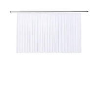 FERTIGSTORE  transparent  450/150 cm   - Weiß, Basics, Textil (450/150cm)