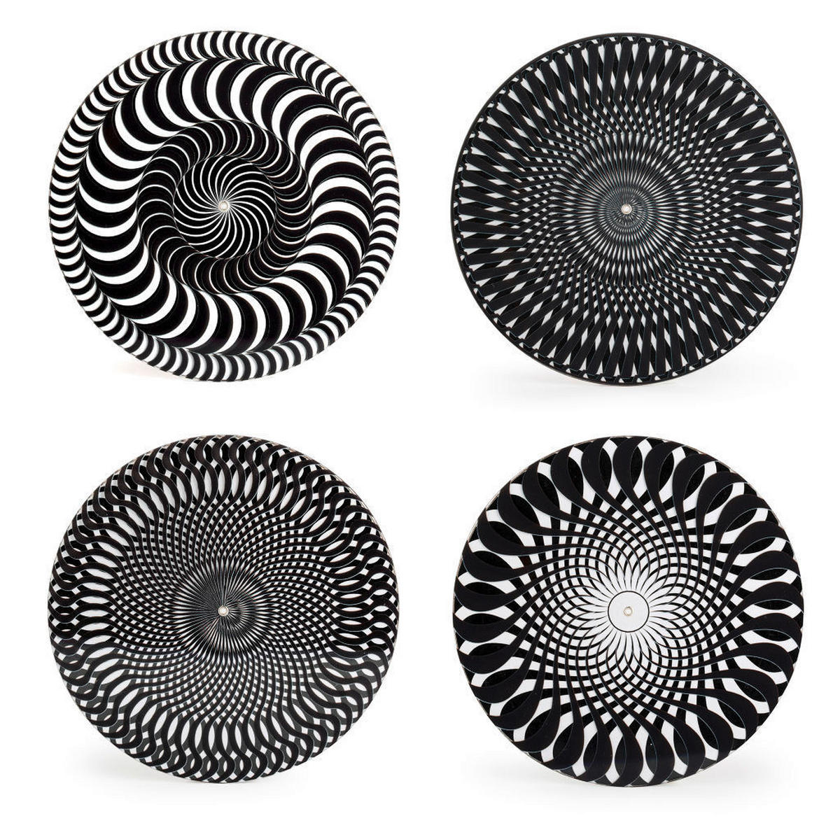 SET PODMETAČA ZA ČAŠU  - višebojno, Basics, papir/karton (1/23,5/11cm) - Kikkerland