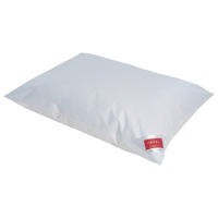 VANKÚŠ POD HLAVU, 40/80 cm - biela, Basics, prírodné materiály (40/80cm) - Hefel Textil