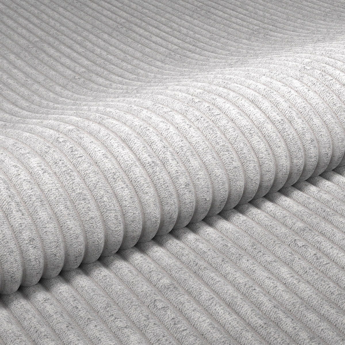 ECKSOFA Hellgrau  - Hellgrau, Trend, Textil (290/178cm) - P & B