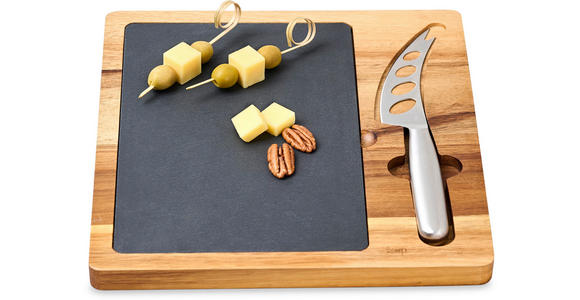 KÄSEMESSERSET Edelstahl  - LIFESTYLE, Holz/Stein - Homeware Profession.