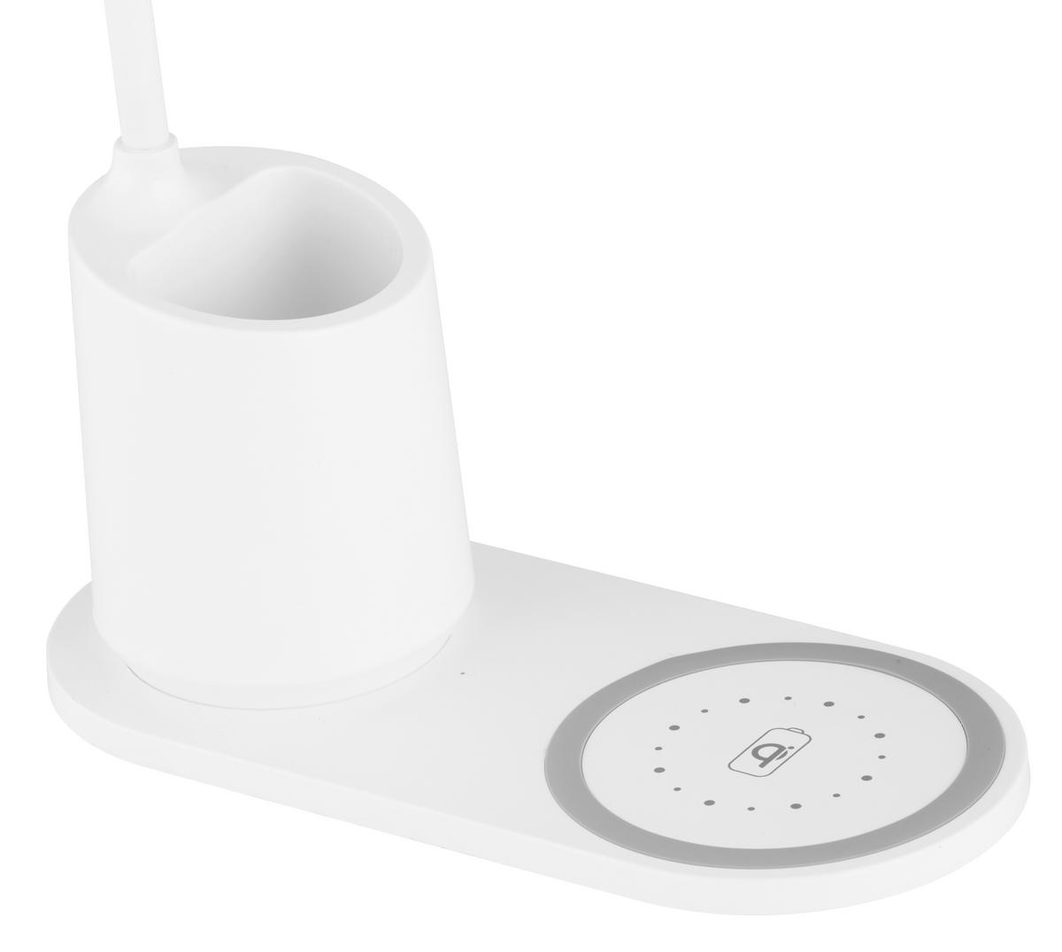 LED-SVETILKA ZA PISALNO MIZO     34/8,5/45 cm          - bela/opal, Design, umetna masa (34/8,5/45cm) - Globo
