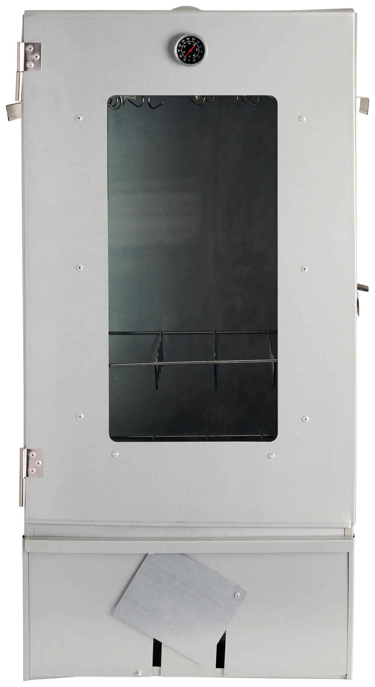 RÄUCHEROFEN - Grau, Basics, Metall (44/80/28cm)