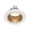 DECKENLEUCHTE    10.2/10,2/3,7 cm  - Weiss/Goldfarben, Trend, Metall (10.2/10,2/3,7cm) - MAYTONI
