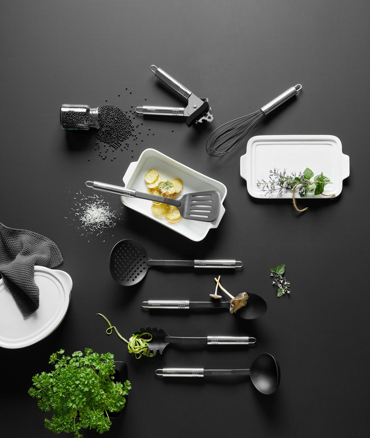 AUFLAUFFORM 30,5/18,3/10,4 cm   - Weiß, Basics, Keramik (30,5/18,3/10,4cm) - Homeware Profession.