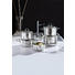 KOCHTOPFSET Edelstahl 5-teilig - Metall - Fissler