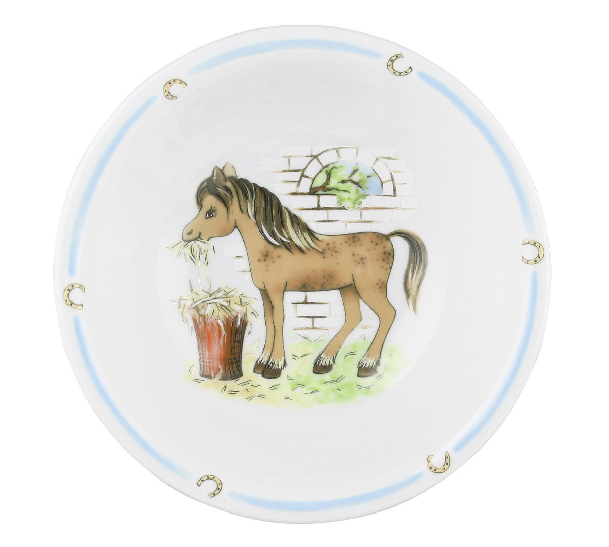 KINDERGESCHIRRSET KINDERTRÄUME Porzellan 3-teilig  - Hellbraun/Weiß, KONVENTIONELL, Keramik (21/21/20cm) - Seltmann Weiden