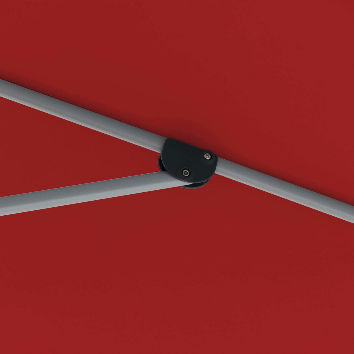 SONNENSCHIRM 210x140 cm Bordeaux  - Bordeaux/Silberfarben, Design, Textil/Metall (220/140cm) - Doppler