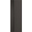 GARDEROBENSCHRANK 58/165/34 cm  - Anthrazit/Schwarz, Design, Glas/Holzwerkstoff (58/165/34cm) - Dieter Knoll