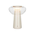 LED-TISCHLEUCHTE Daja 28/38,4 cm   - Grau, Design, Glas/Keramik (28/38,4cm) - Dieter Knoll