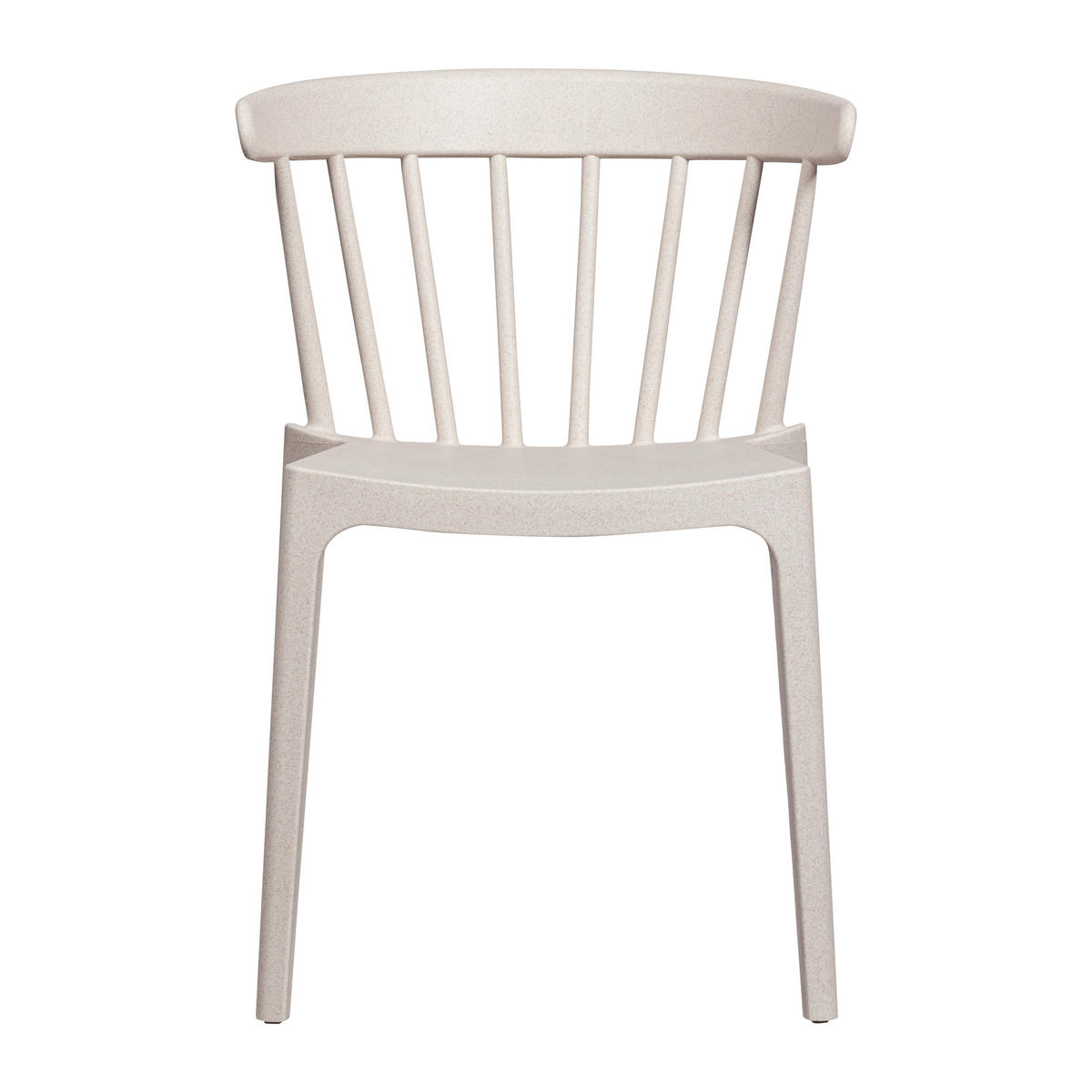 GARTENSTUHL-SET Weiß  - Weiß, MODERN, Naturmaterialien/Kunststoff (52/75/53cm) - Gardenson