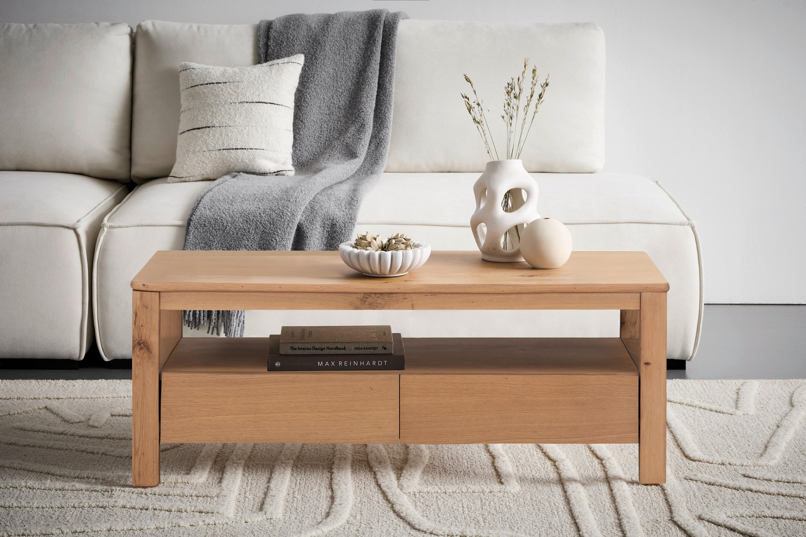 KONFERENČNÝ STOLÍK, prírodná farba, drevo, kompozitné drevo, 120/45/60 cm - prírodná farba, Lifestyle, drevo/kompozitné drevo (120/45/60cm) - MID.YOU