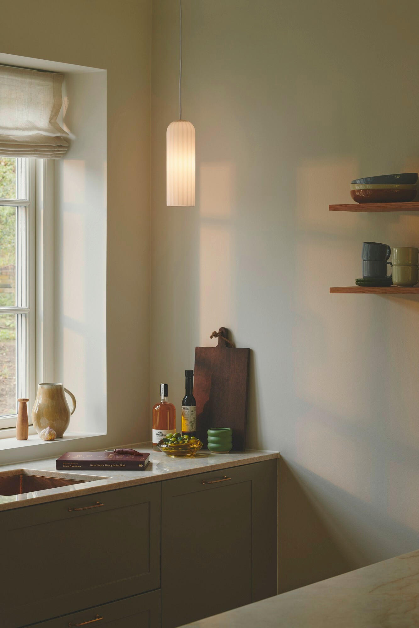 PENDELLEUCHTE 10/30 cm   - Weiß, Design, Glas (10/30cm) - Nordlux
