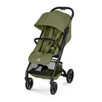 BUGGY BEEZY BLK  - Dunkelgrün/Schwarz, Basics, Kunststoff/Textil (82/45,5/107cm) - cybex GOLD