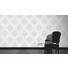 VLIESTAPETE 10,05 m - Creme/Hellgrau, Design, Textil (53/1005cm)