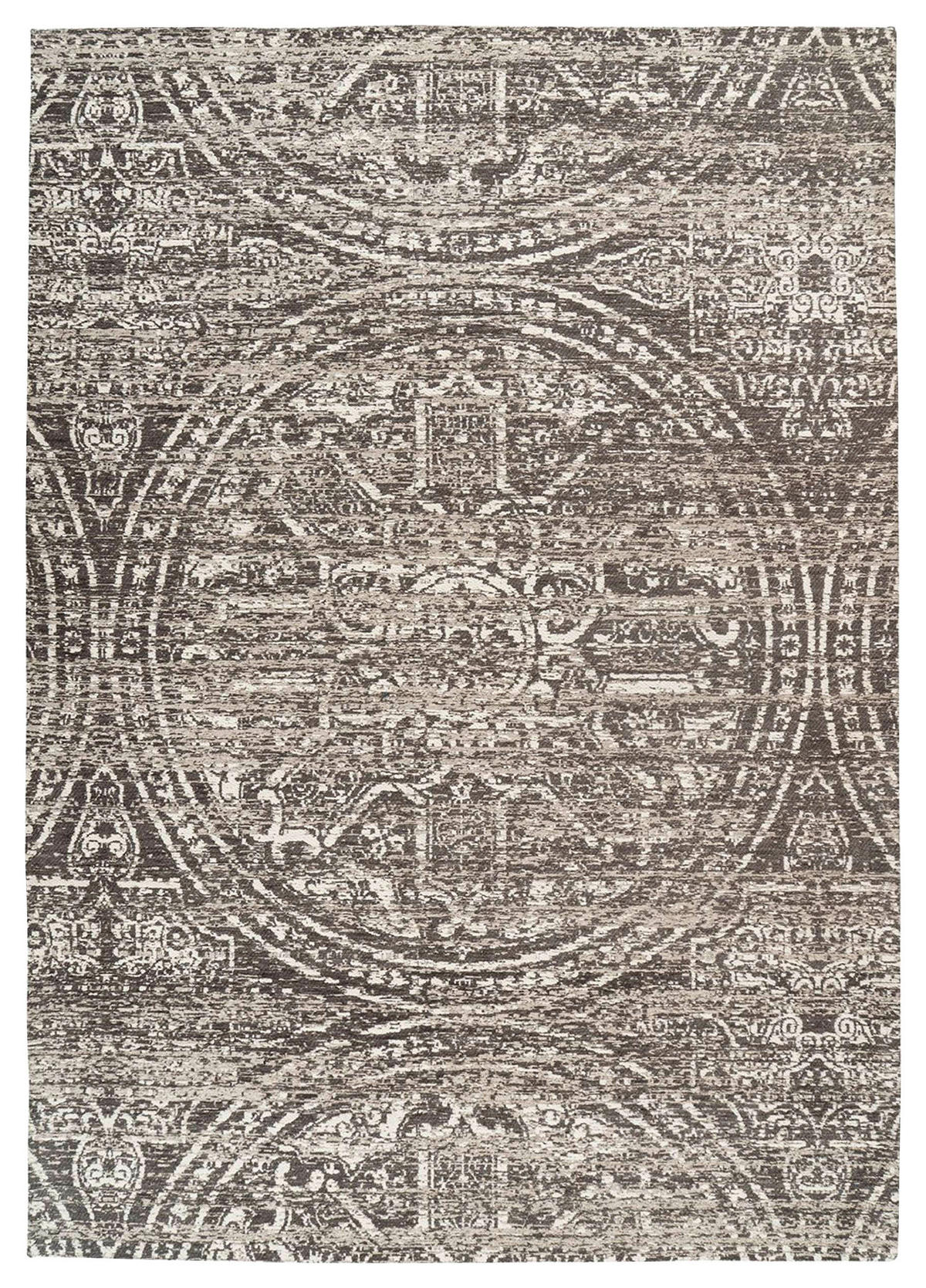 KOBEREC TKANÝ NA PLOCHO, 80/150 cm, šedá - šedá, Konvenční, textil (80/150cm)