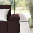 ECKSOFA in Struktur Terracotta  233/313 cm  - Terracotta/Schwarz, Design, Kunststoff/Textil (233/313cm) - Emilio Belluti