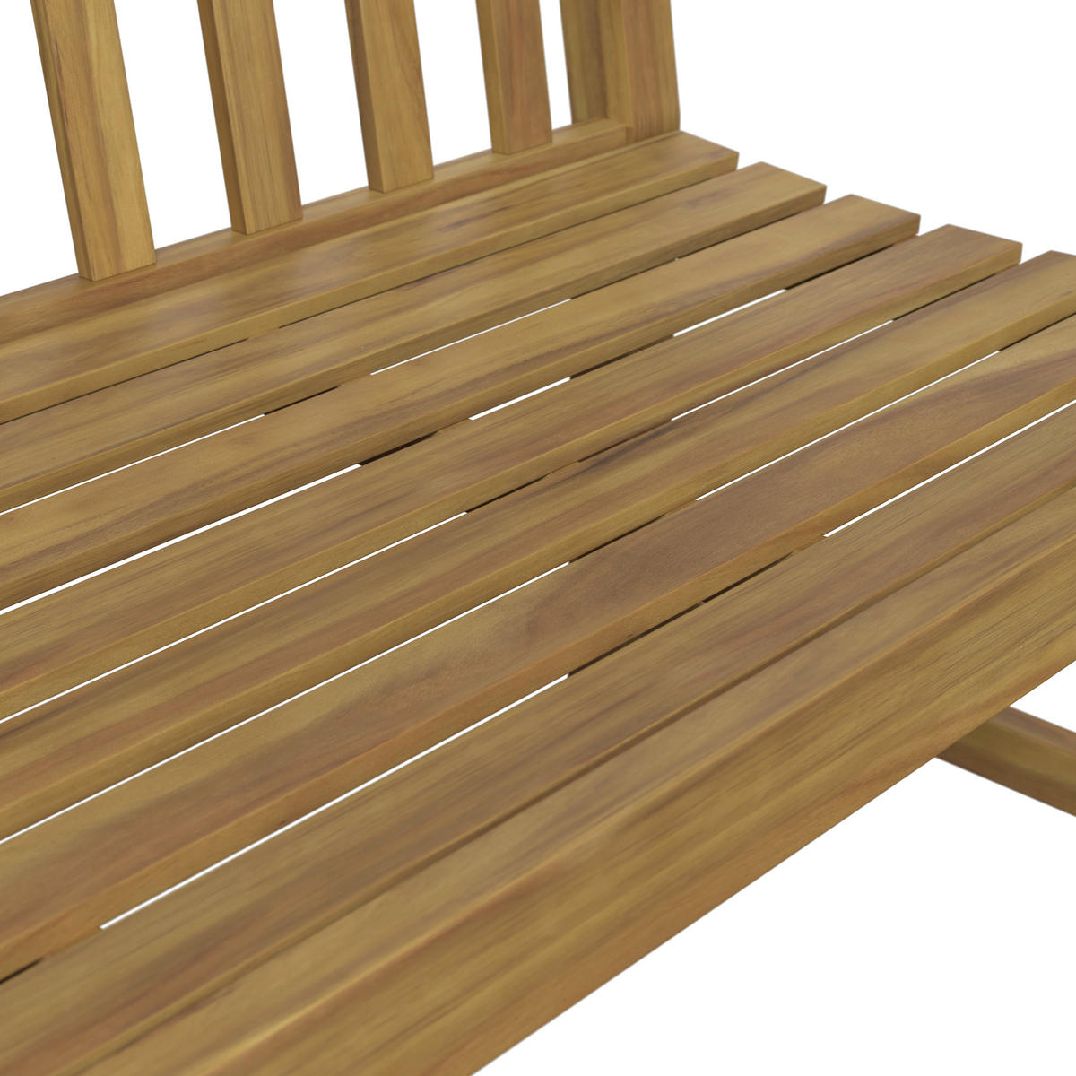 GARTENBANK 120/90/61 cm Akazie   - Akaziefarben, Natur, Holz (120/90/61cm) - Ambia Garden