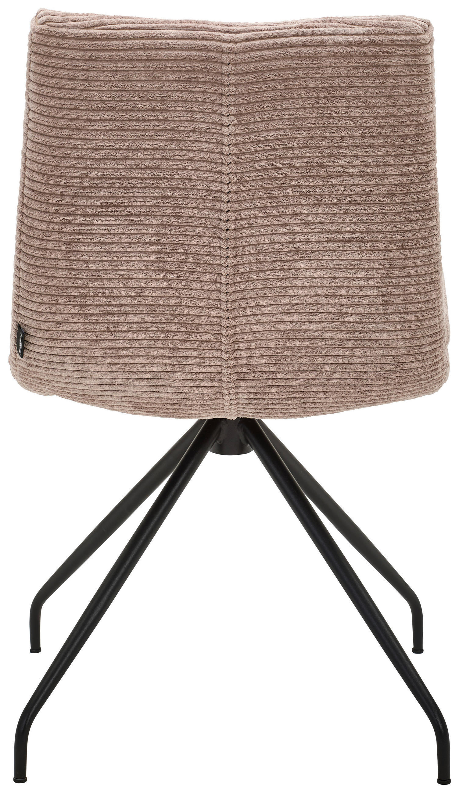 STUHL - Taupe/Schwarz, Design, Textil/Metall (50/85/64cm) - Musterring