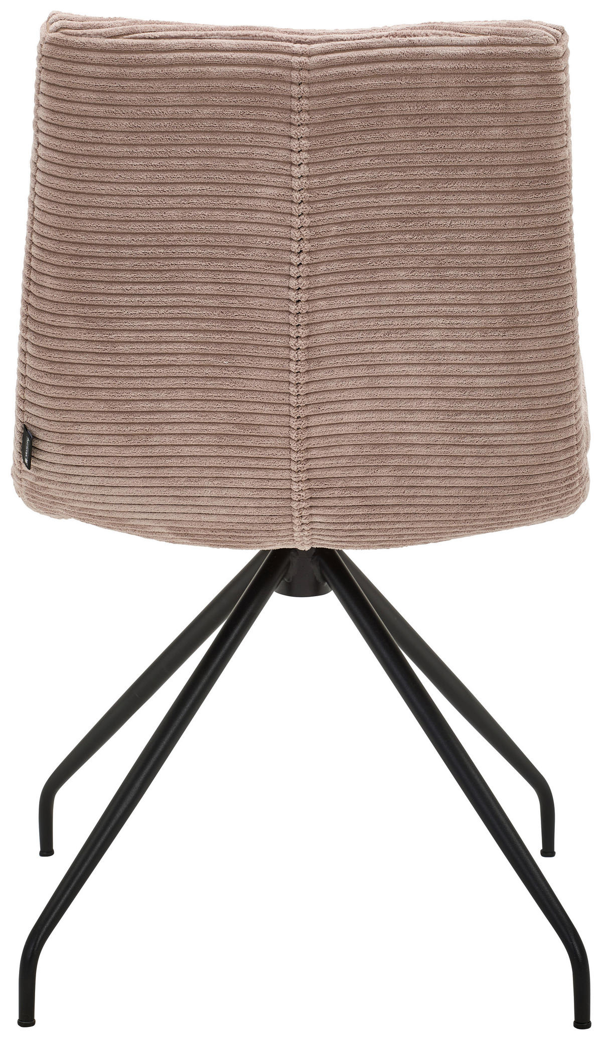 STUHL - Taupe/Schwarz, Design, Textil/Metall (50/85/64cm) - Musterring