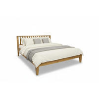 BETT 180/200 cm,  in Eichefarben,  - Eichefarben, Basics, Holz (180/200cm) - Chameo