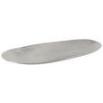 DEKOTELLER - Silberfarben, Design, Metall (51/26/4cm) - Ambia Home