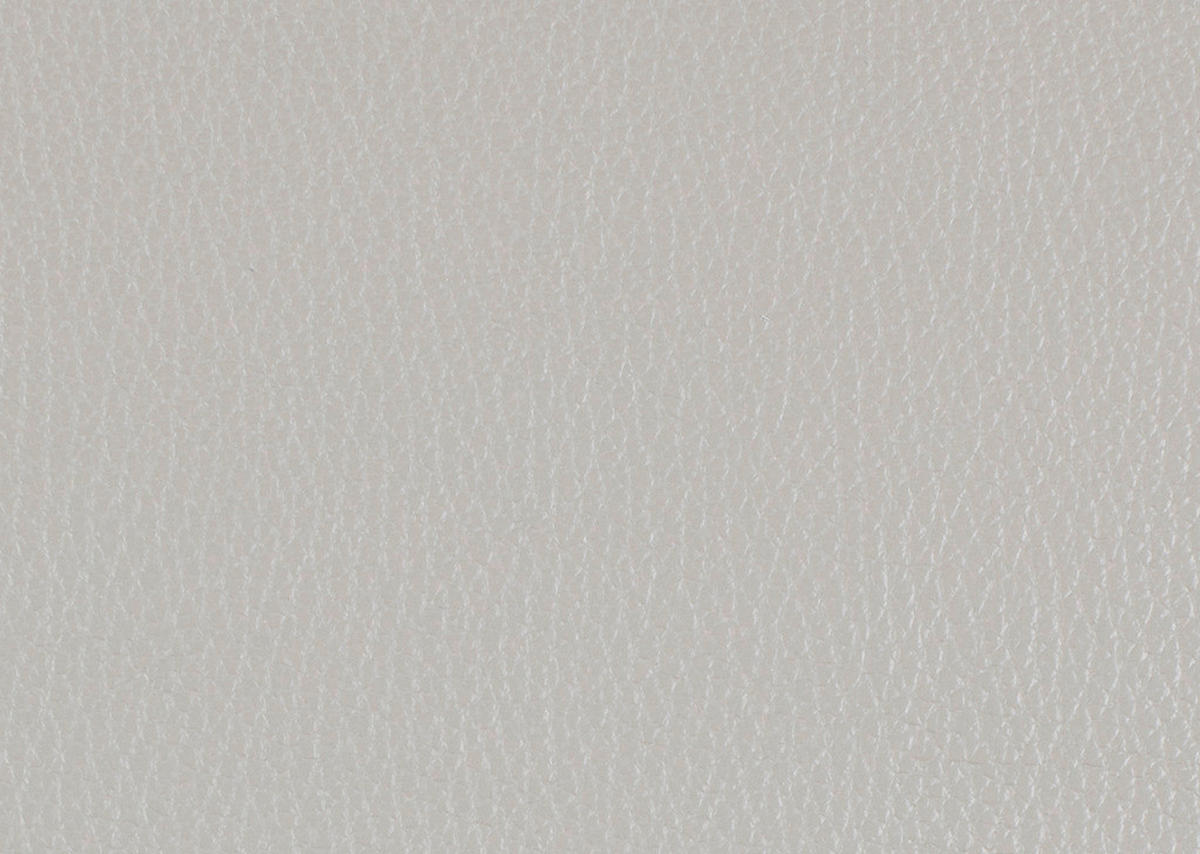 2-SITZER-SOFA Grau Echtleder  - Silberfarben/Grau, KONVENTIONELL, Leder/Metall (154/86/91cm) - Celina Home