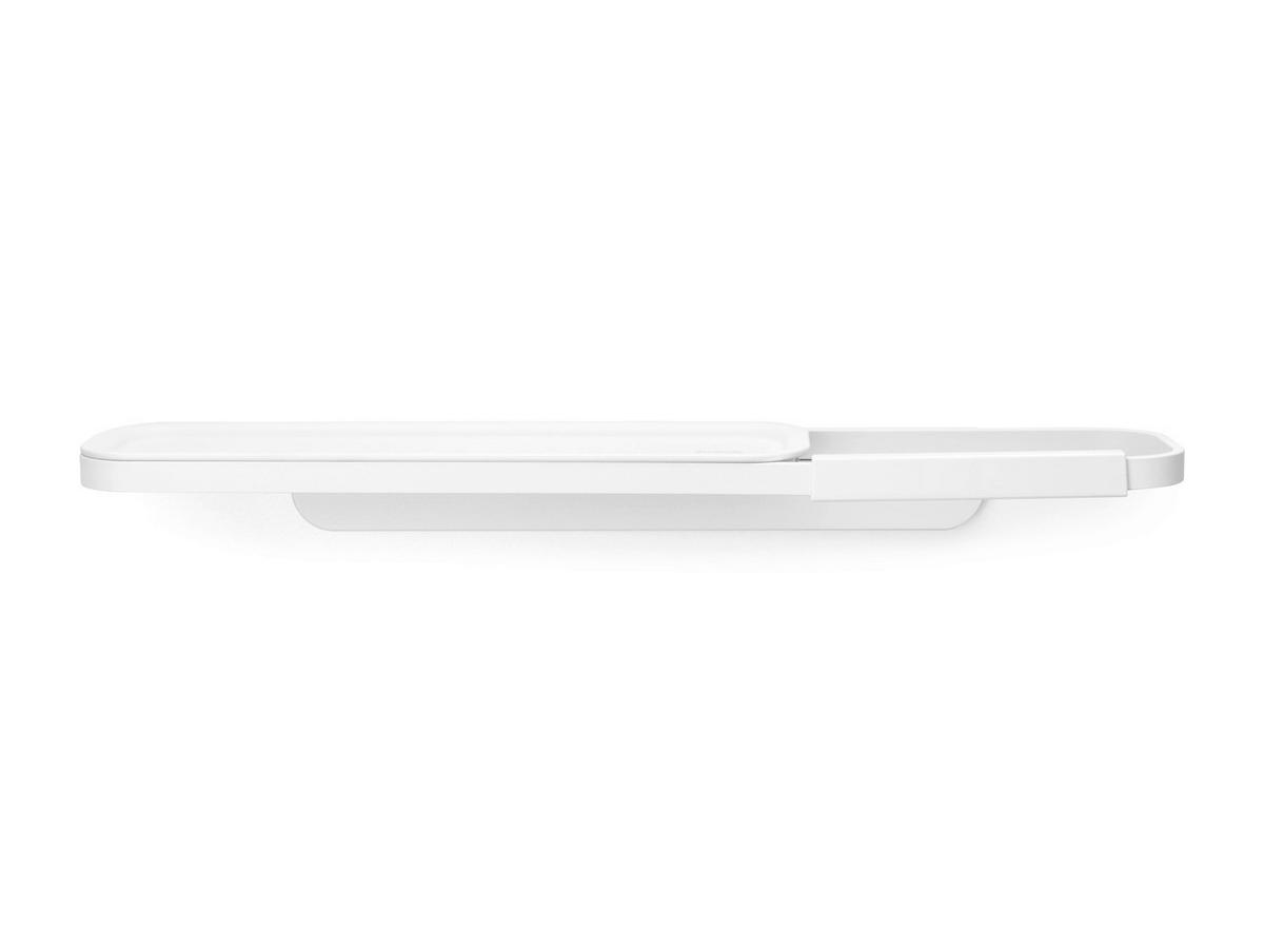 DRŽALO ZA TOALETNI PAPIR - bela, Basics, kovina (42.1/4.4/8.9cm) - Brabantia