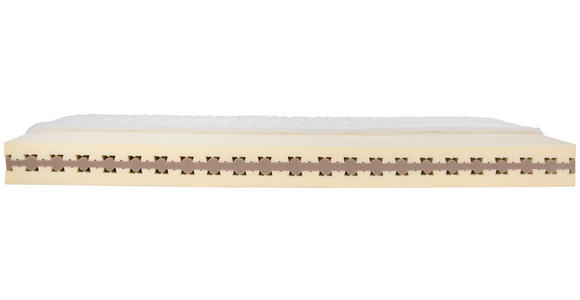 KALTSCHAUMMATRATZE 120/200 cm Höhe ca. 19 cm  - Weiß, KONVENTIONELL, Textil (120/200cm) - Novel