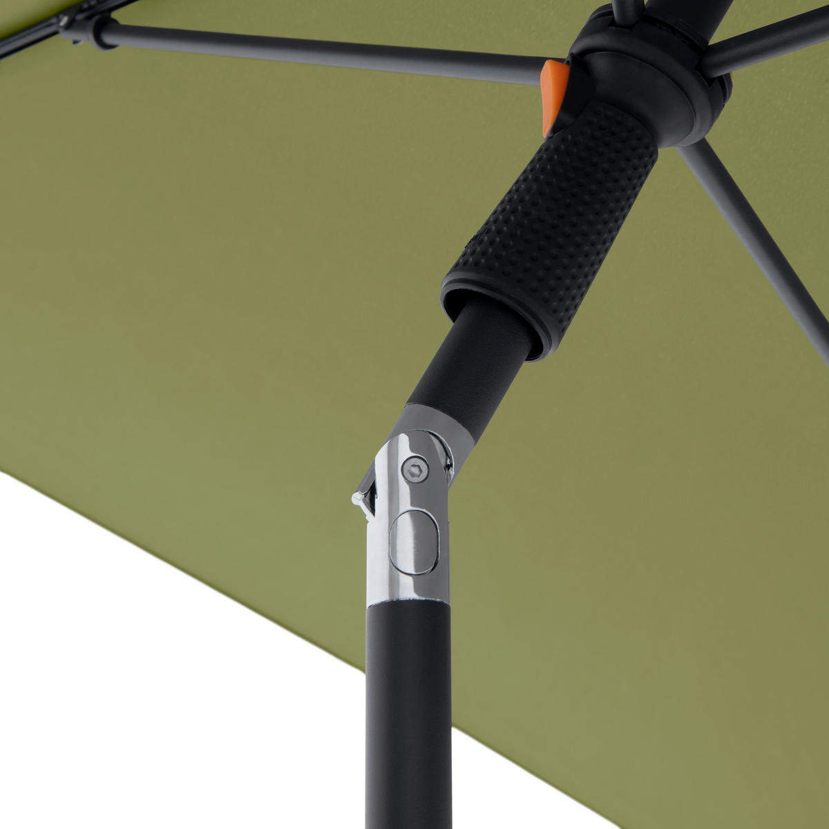 SENČNIK - zelena/antracit, Basics, kovina/tekstil (191/125cm) - Doppler