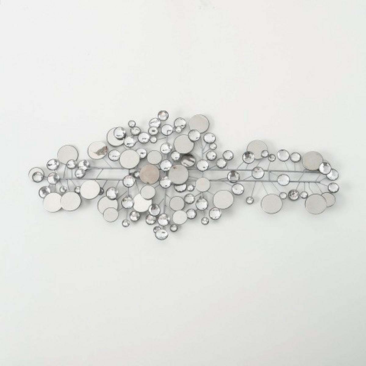 ZIDNA DEKORACIJA     43/95/3 cm      - srebrna, Osnovno, metal (43/95/3cm)
