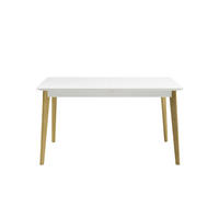 ESSTISCH Eichefarben, Grün  ausziehbar  - Eichefarben/Grün, Design, Holzwerkstoff (180/80/75cm) - MID.YOU