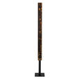 LED-STEHLEUCHTE Oxira 18/140 cm  - Multicolor/Schwarz, Design, Kunststoff/Metall (18/140cm) - Dieter Knoll