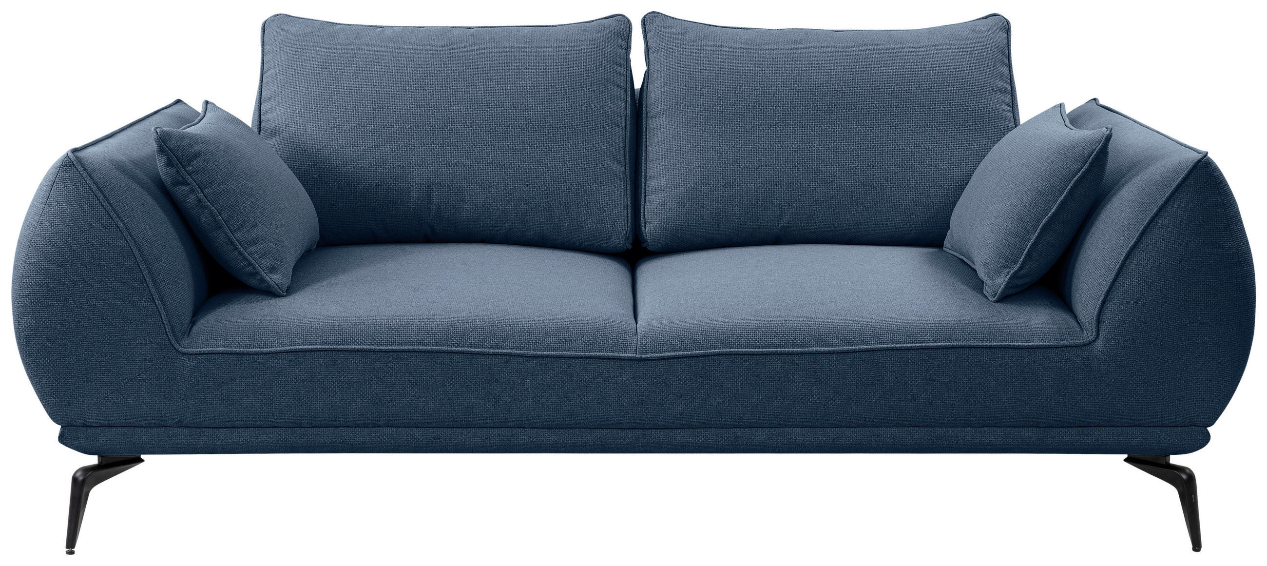 Mid.you 2-Sitzer-Sofa Dunkelblau 208x86x118 cm