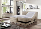 BOXSPRINGBETT 180/200 cm  in Schlammfarben  - Schlammfarben/Silberfarben, MODERN, Holzwerkstoff/Textil (180/200cm) - Livetastic