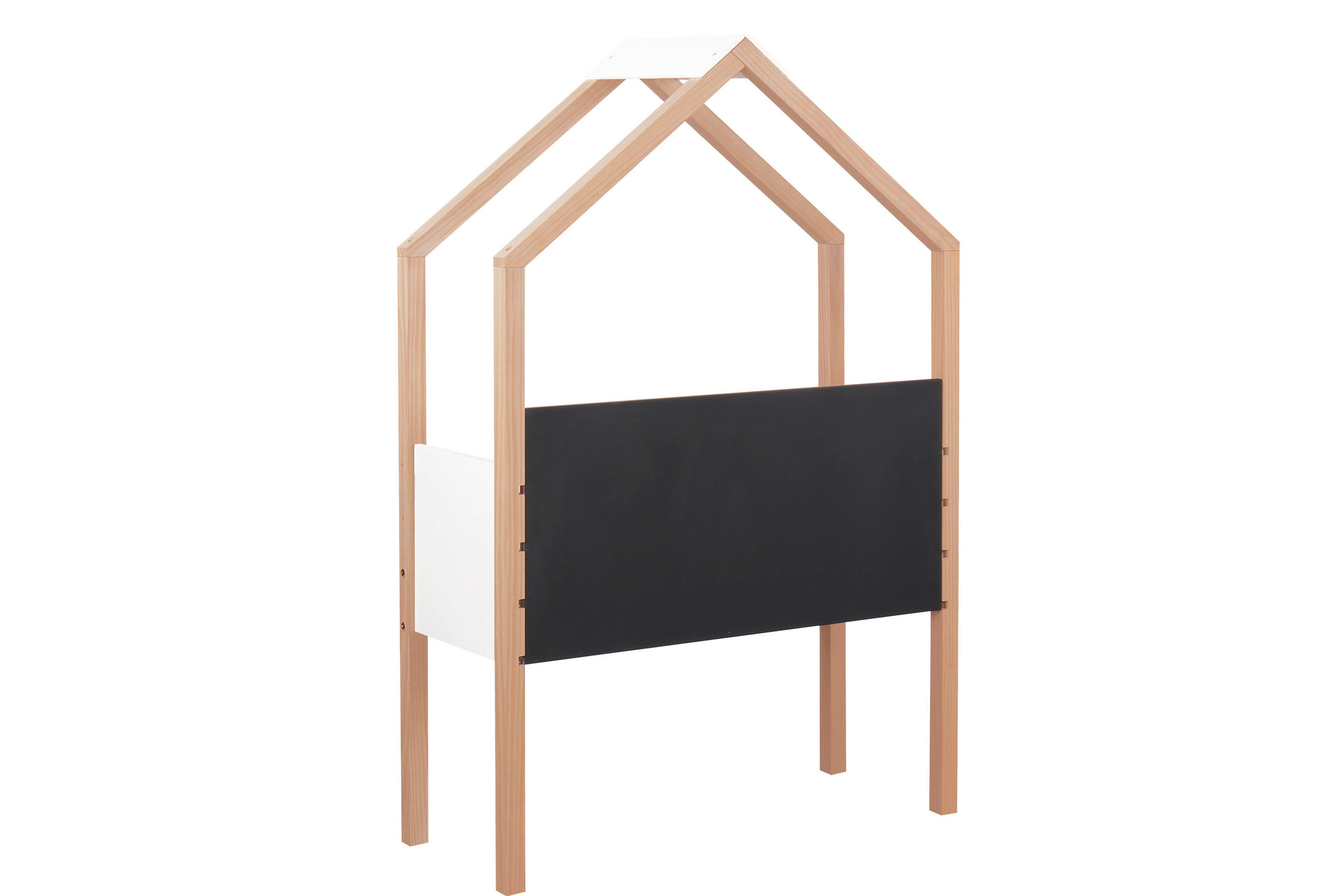 Thumbnail - home24 Kinderschreibtisch, Anthrazit, Weiß, Pinien, Holz, Holzwerkstoff, Pinie, massiv, 40x155x100 cm, Arbeitszimmer, Sc...