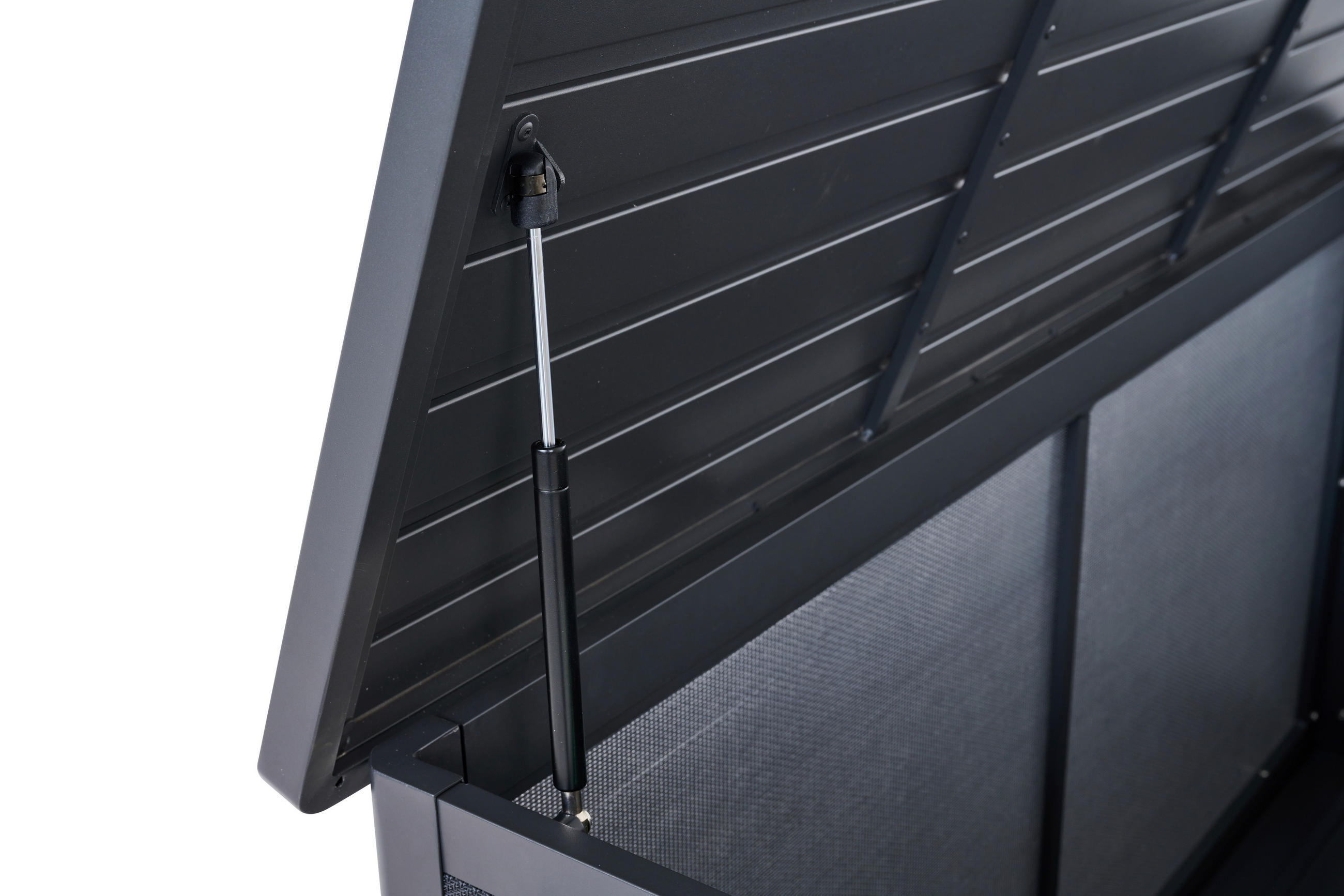 KISSENBOX 79,3/83/159 cm  - Grau, Basics, Kunststoff/Metall (79,3/83/159cm) - Siena Garden