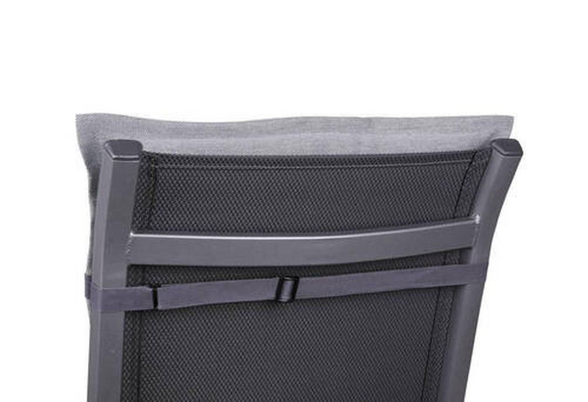 SESSELAUFLAGENSET Uni  - Grau, Basics, Textil (50/7/110cm)