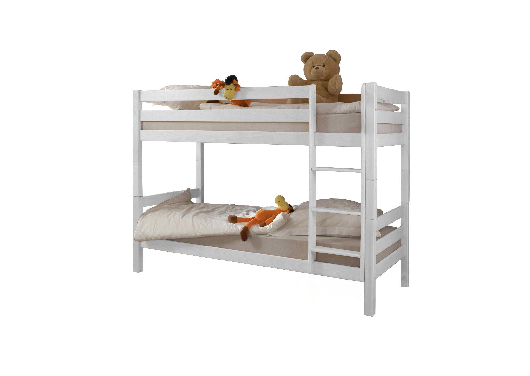 ETAGENBETT - Weiß, Basics, Holz (90/200cm) - MID.YOU