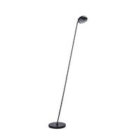 LED-STEHLEUCHTE 28,2/25/160 cm    - Schwarz, Design, Metall (28,2/25/160cm)