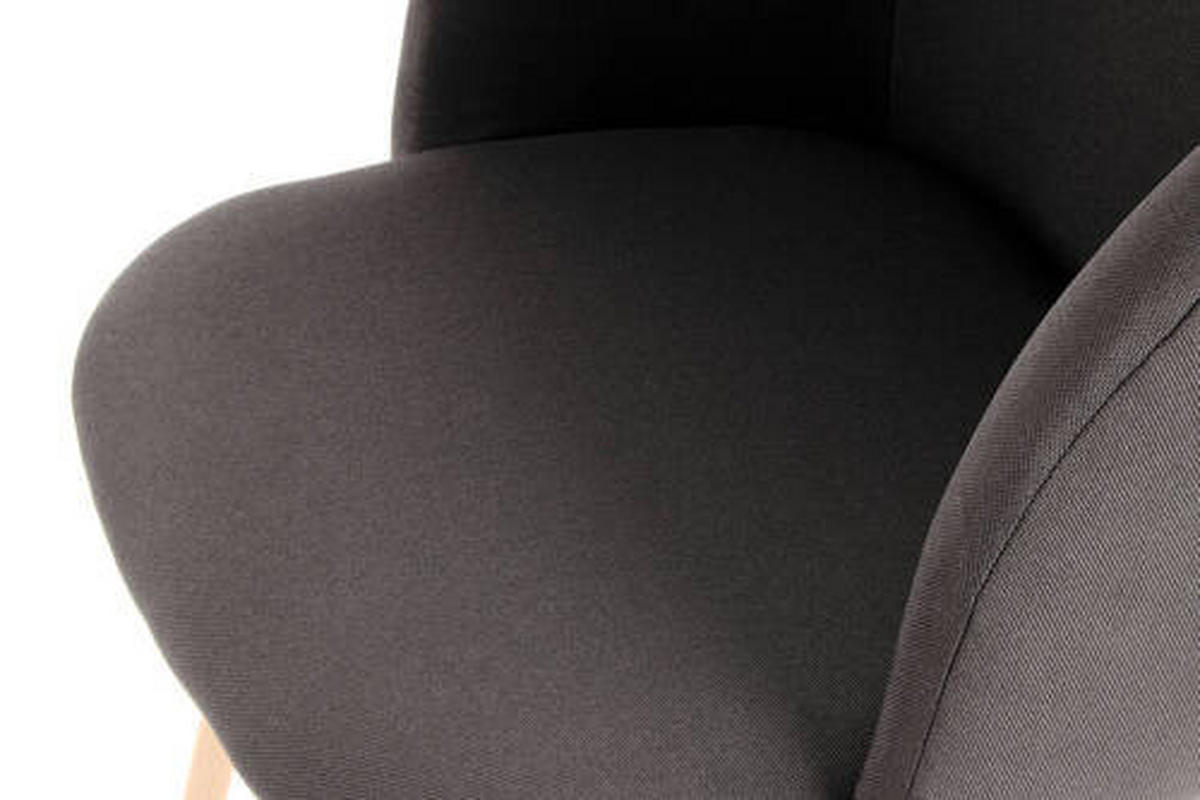 STOLSET 2 styck stål  - svart, Design, metall/plast (54/84/56cm) - Kayoom