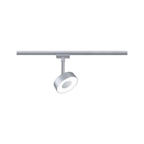 SCHIENENSYSTEM-STRAHLER 96799 9,8/14,7 cm   - Chromfarben, Basics, Kunststoff/Metall (9,8/14,7cm) - Paulmann