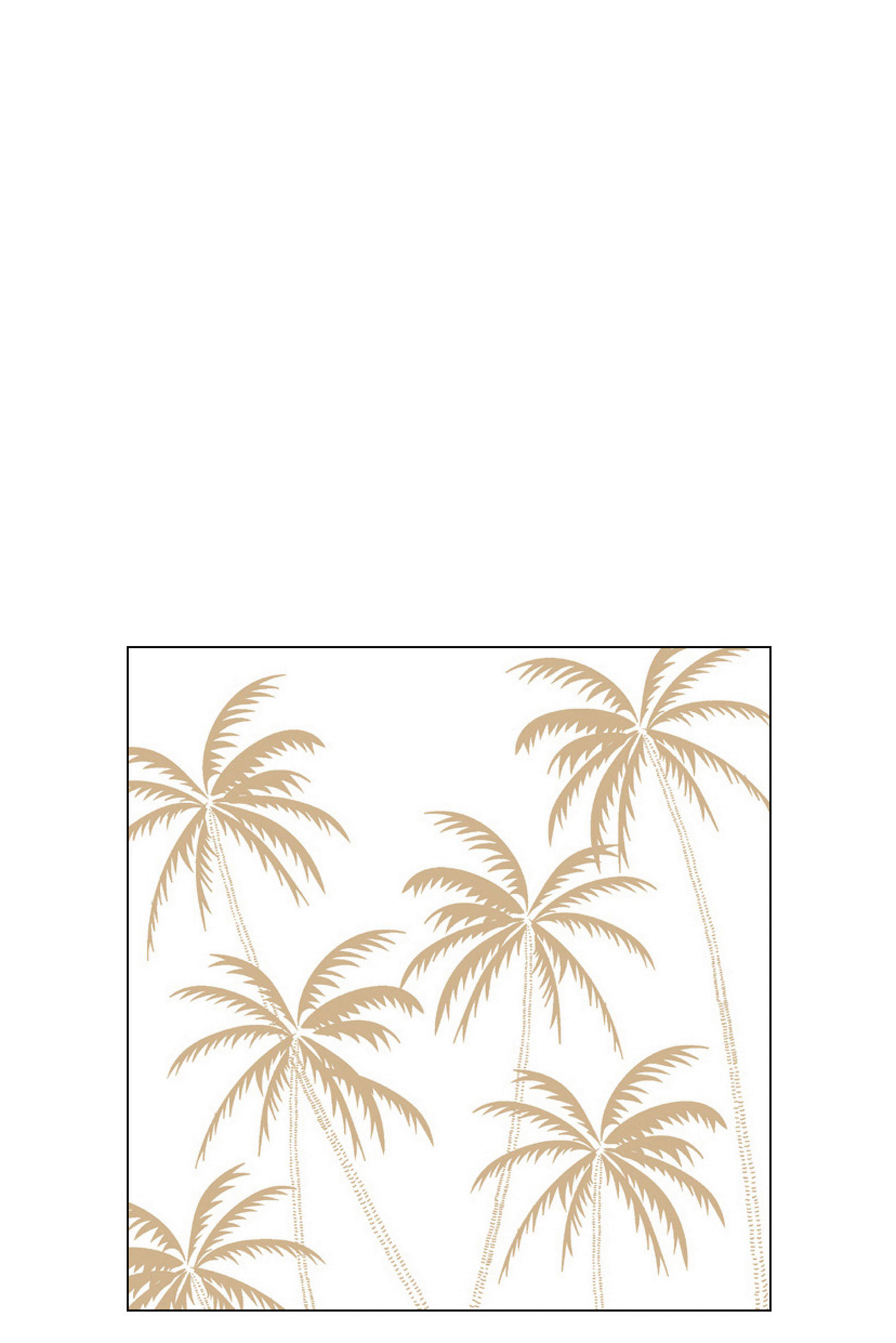 SERVIETTE   12,5/3/12,5 cm  - Naturfarben, Basics, Papier (12,5/3/12,5cm) - Ambia Home