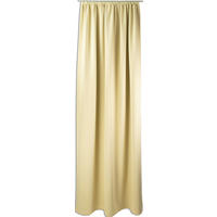 WÄRMESCHUTZVORHANG THERMOVORHANG Verdunkelung 140/245 cm   - Beige, Basics, Textil (140/245cm)