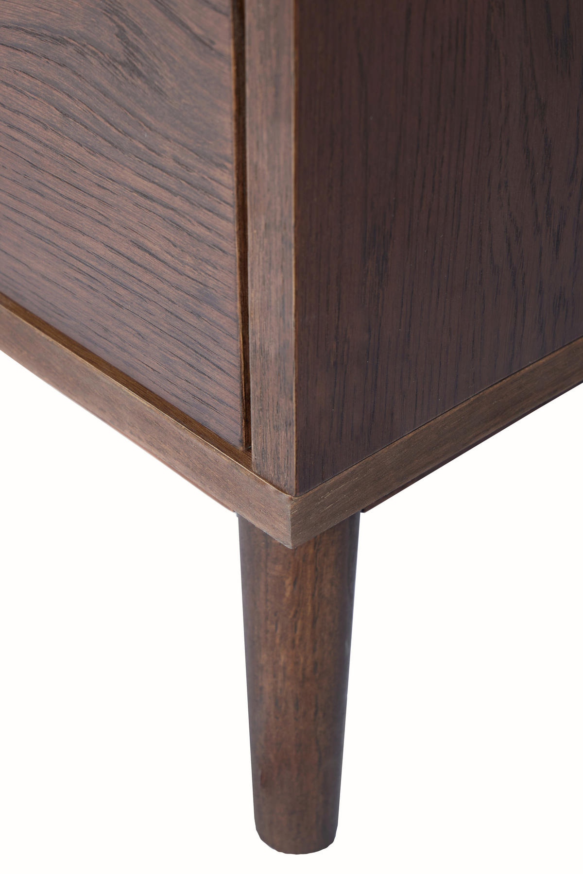 KOMMODE , 160/99/40 cm, 8 Schublade(n)  - Messingfarben/Walnussfarben, Design, Holz/Holzwerkstoff (160/99/40cm) - MID.YOU