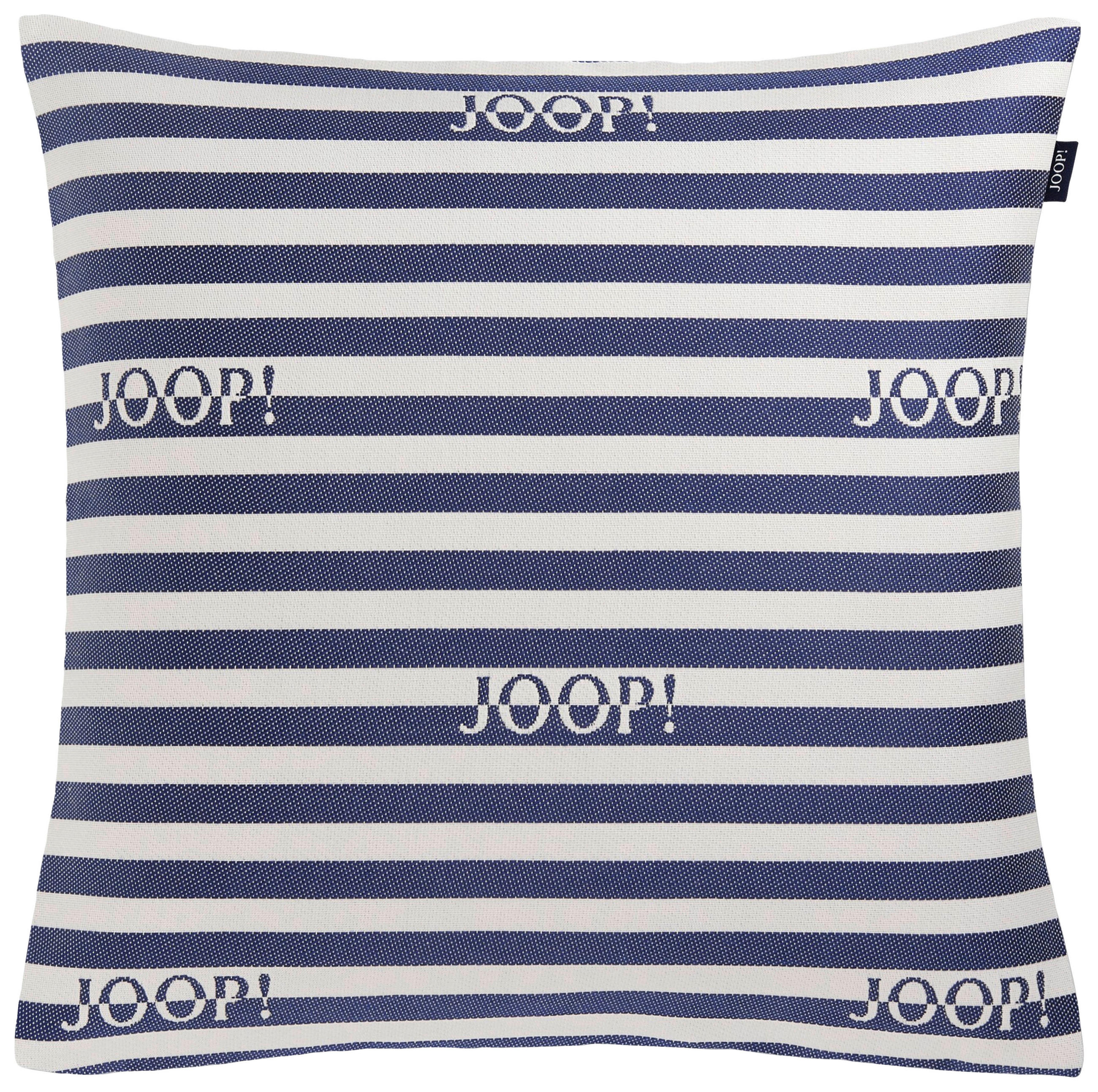 OUTDOOR-KISSEN  - Blau/Weiß, Design, Textil (50/50cm) - Joop!