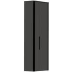 GARDEROBENSCHRANK  in 66/191/34 cm  - Anthrazit/Schwarz, Design, Holzwerkstoff/Metall (66/191/34cm) - Dieter Knoll